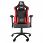 Talius silla Vulture gaming negra/roja butterfly, 4D, base metal, ruedas nylon