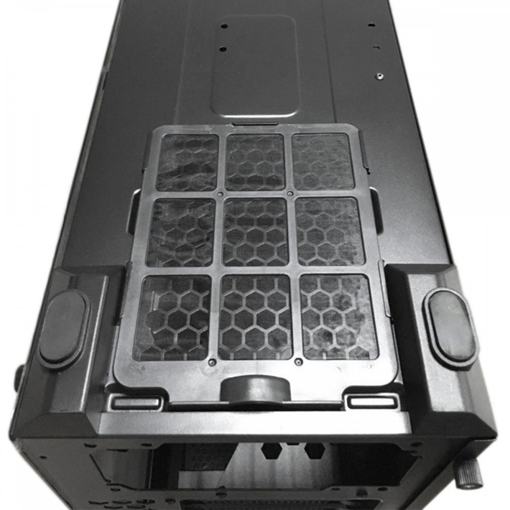 Talius - Caja ATX Daemon - 2xUSB2.0+2xUSB3.0 - 2x5,25 externa - 4x3.5  +2x2.5 interna - 2 ventiladores Tornado RGB incluidos - VGA hasta 43cm -  Panel de cristal templado - FA no incluida 109013