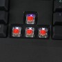 Talius teclado gaming Rune mecánico RGB switch Outemu red