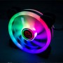 Talius ventilador caja RGB Iris/Cronos Spectrum 16Led 12cm Retail