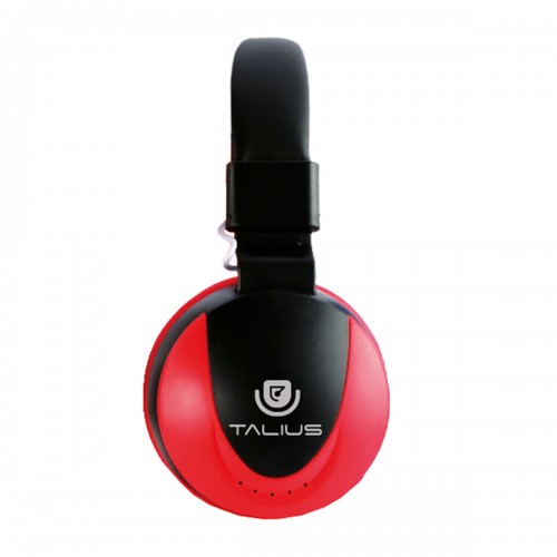 Talius auricular TAL-HPH-5005 con microfono rojo
