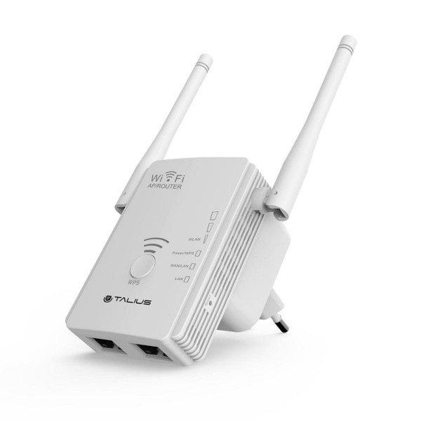 Repetidor / Router Wi-Fi 300 Mbps 2,4 GHz, hasta 30 m d