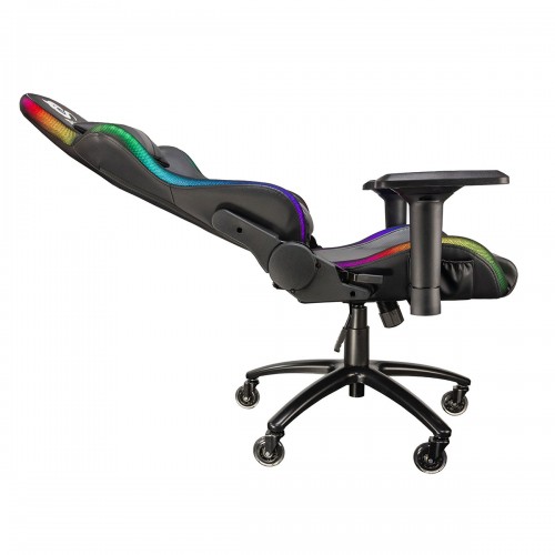 Talius silla Camaleon gaming RGB, 4D, butterfly, base metal,ruedas 75mm,gas
