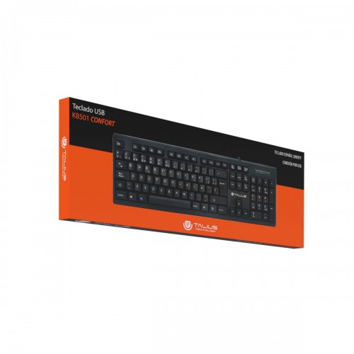 Talius teclado 501 confort black USB