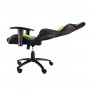 Talius silla Lizard v2 gaming negra/verde, 2D, butterfly, base metal, ruedas 60mm, gas clase 4,