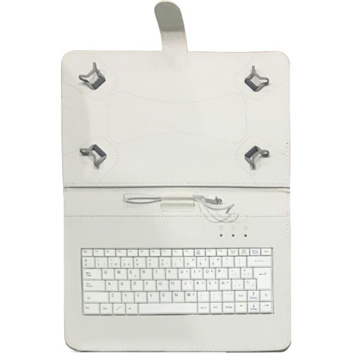 Talius funda con teclado para tablet 10&quot; CV-3006 white