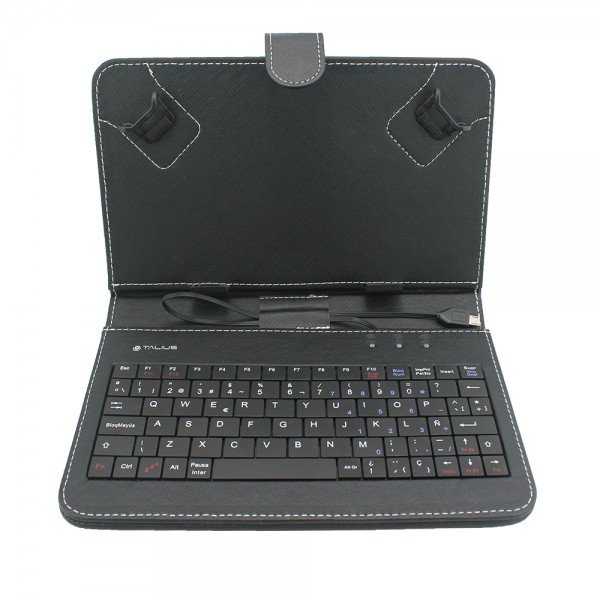 Talius funda con teclado para tablet 7 pulgadas