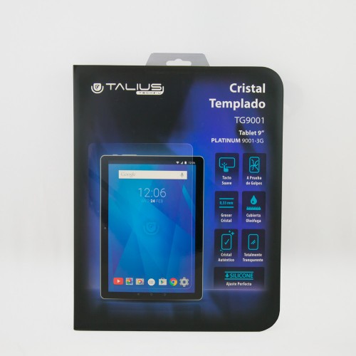 Talius protector cristal templado 9,6" TAL-TG9001