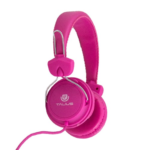 Talius auricular HPH-5002 con microfono pink