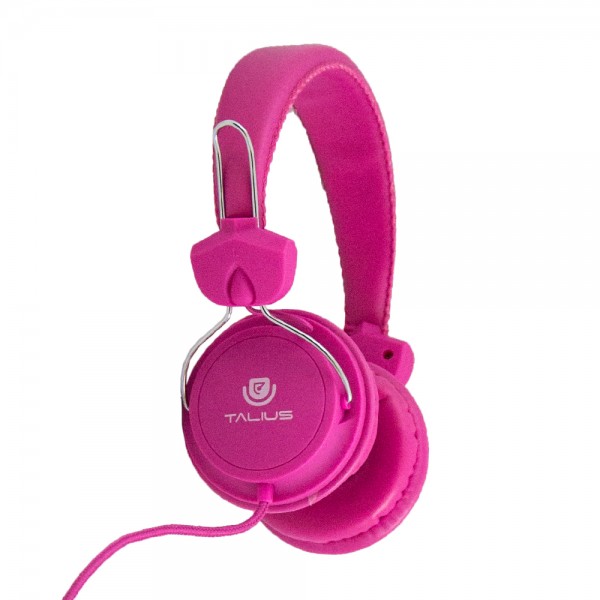 Talius auricular HPH-5002 con microfono pink