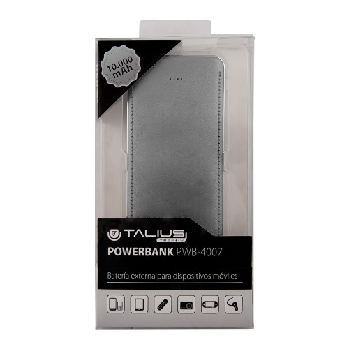 Talius bateria powerbank 10000mAh TAL-PWB4007 grey