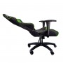 Talius silla Gecko v2 gaming negra/verde, butterfly, base nylon, ruedas nylon